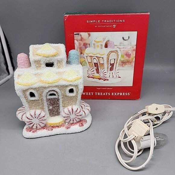 Dept. 56 Sweet Treats Express Sugar Coated Caboose Light 2002 - Picture 1 of 6